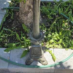 Antique Bronze Candle Holder